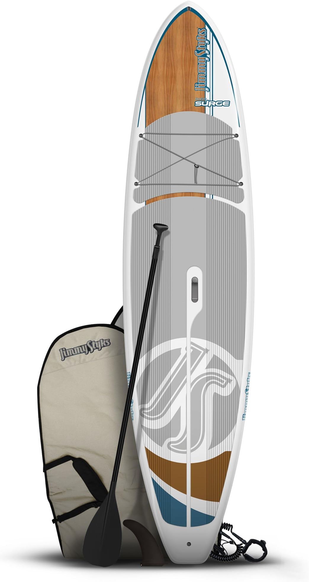 JimmyStyks Surge Paddleboard, Grey/Brown, 11'4"