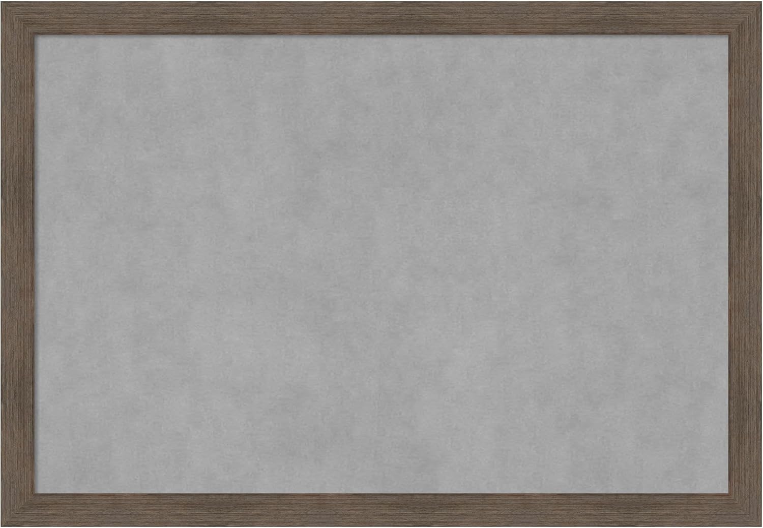 Amanti Art Framed Magnetic Board (39 x 27) Hardwood Mocha Narrow Magnet Board, Large Magnetic Bulletin Board for Office Decor, Mudroom, Kitchen or Organization Drop Zone from WI, USA