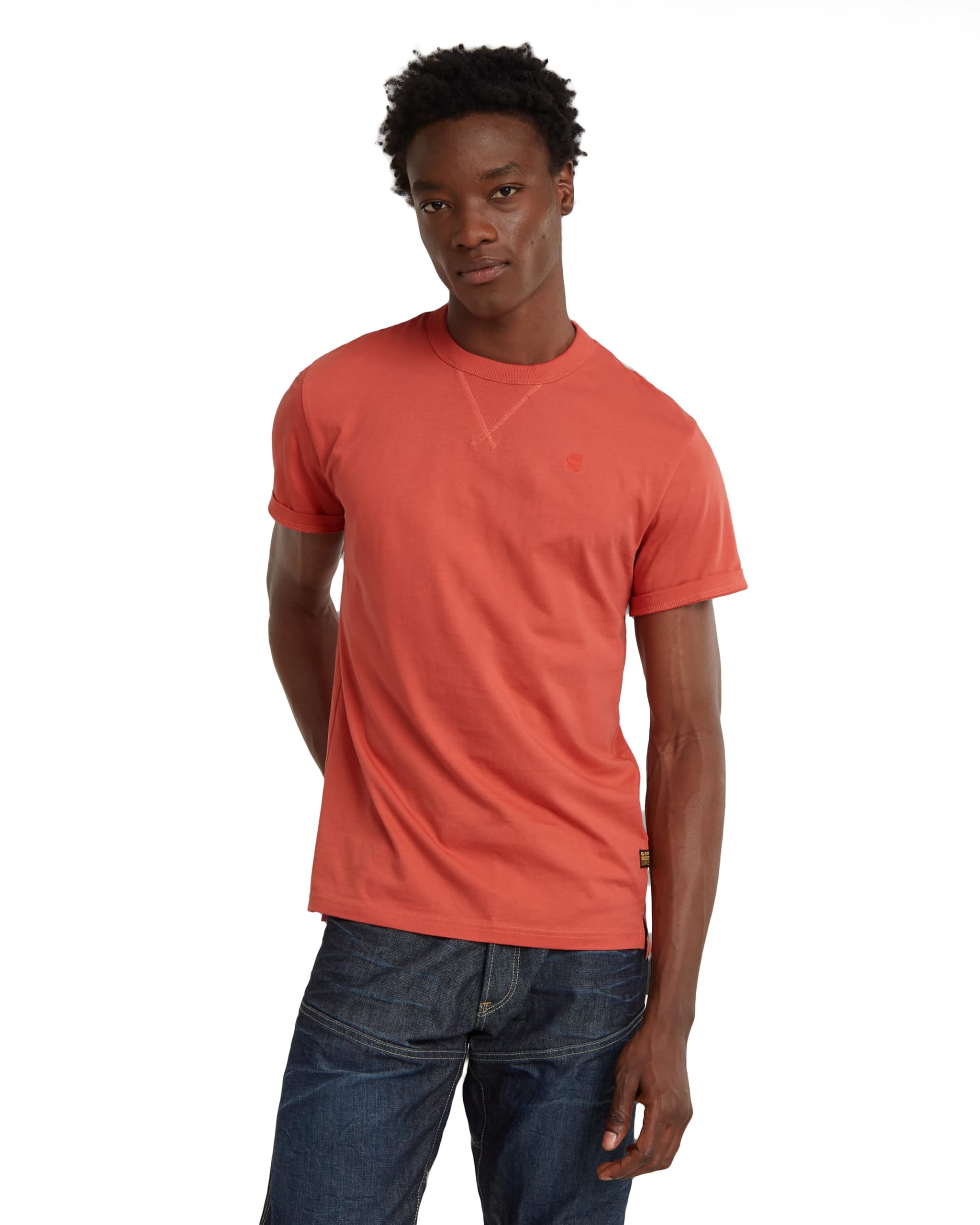 G-Star Men's Nifous T-Shirt, Pink (finch D24449-336-5789), XS