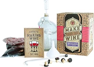Craft A Brew Making Home Kit – Easy Brew Beginners with Ingredients and Supplies – Ultimate Wine Brewer Experience, 1 Gall...