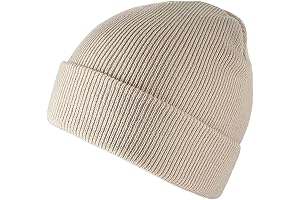 Unisex Knit Beanie Nude Stocking Cap for Winter Warmth and Comfort