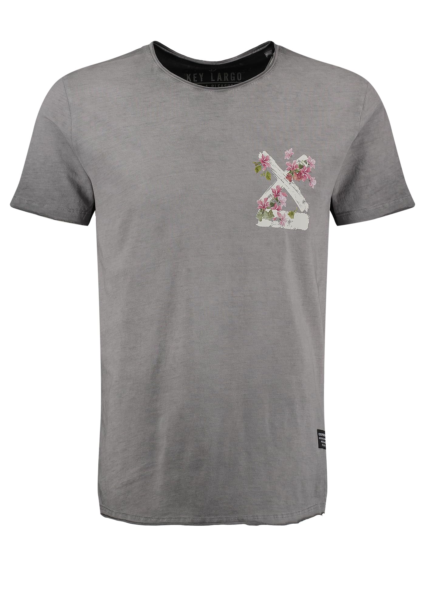 KEY LARGO Herren Klsummer Splash Round T-Shirt