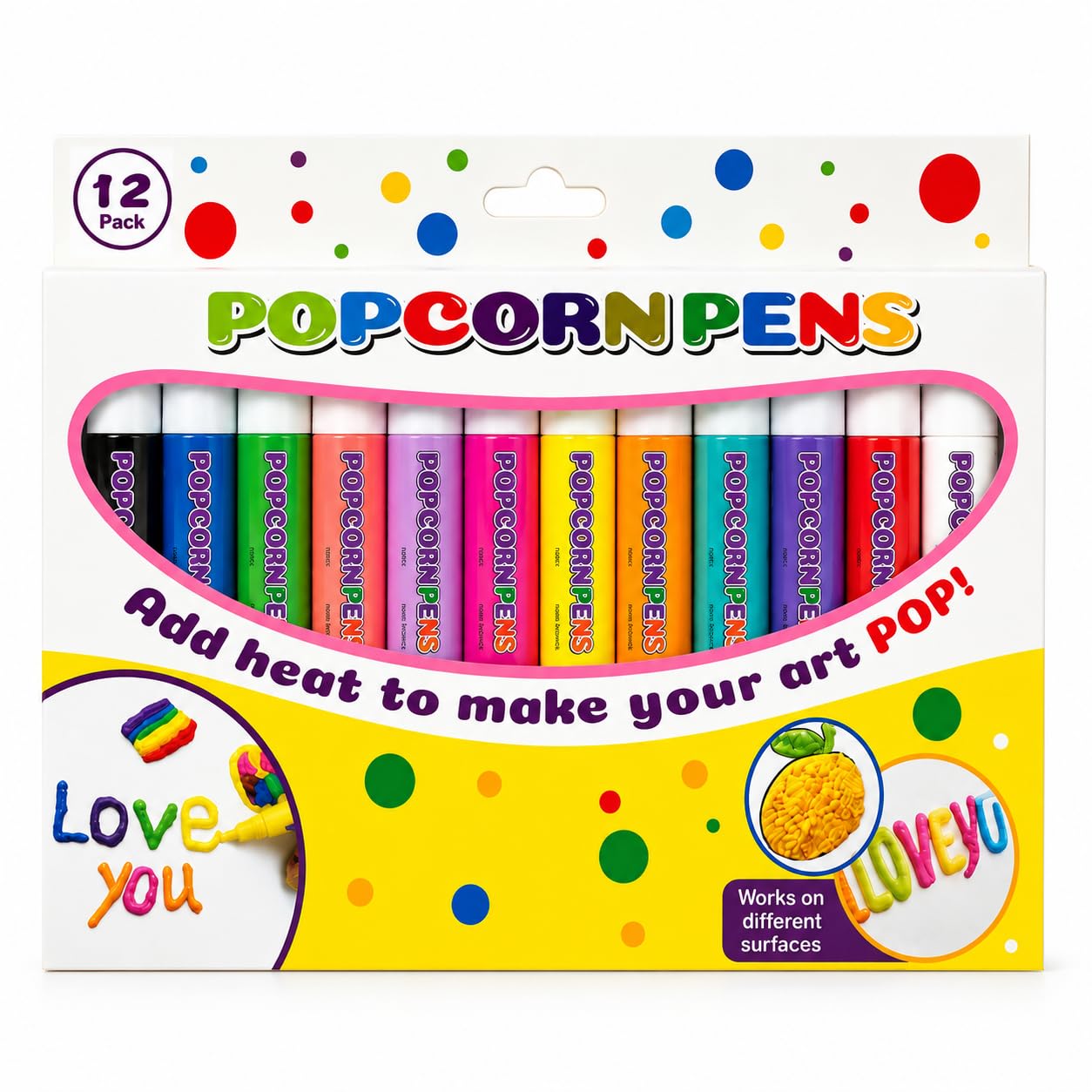 Nourial Topacme 3D Relief Art Pen for Art & Holiday Gifts, DIY Projects & Classroom Must Haves & School Supplies