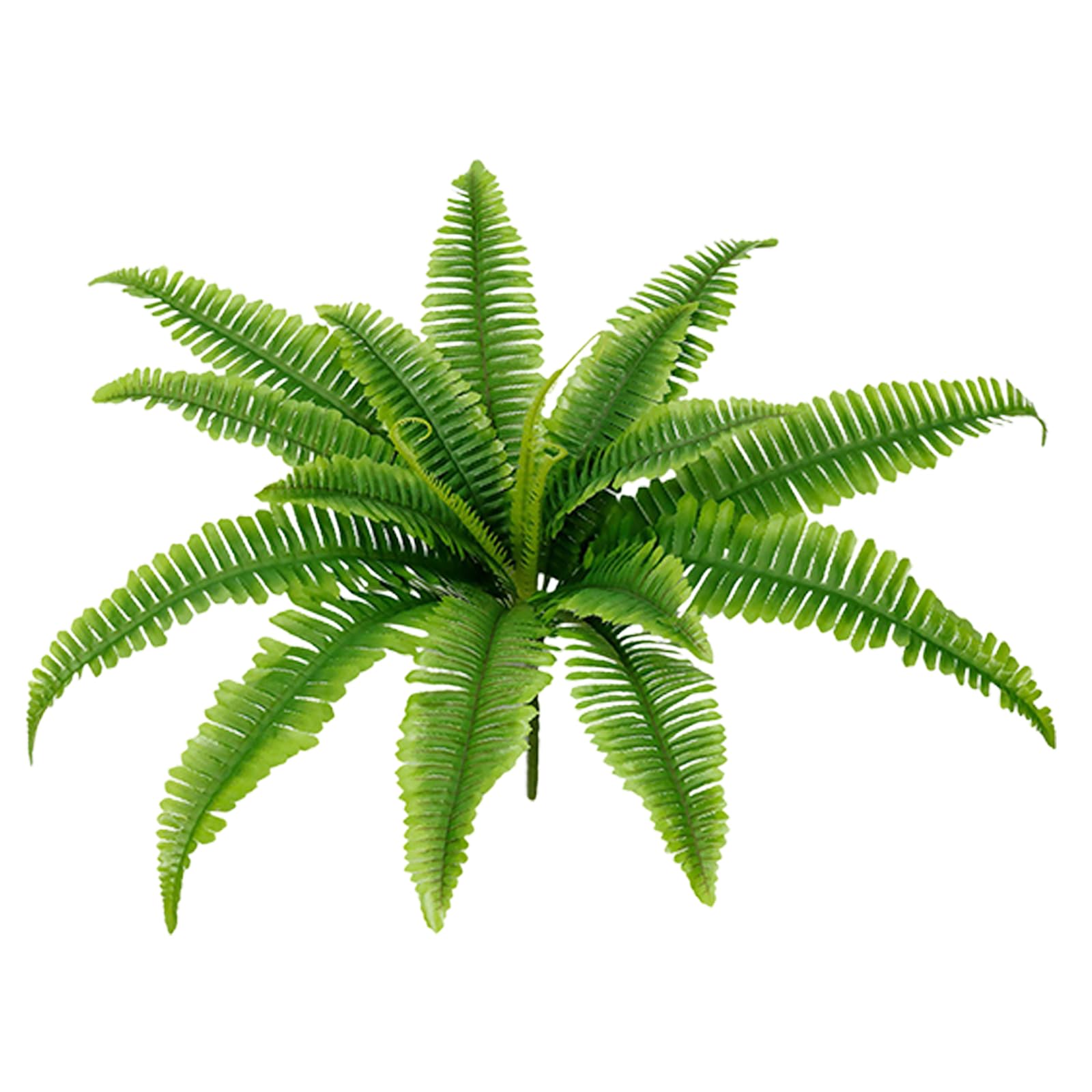 Upkeep Artificial Fern Plant for Home Decor, Faux Greenery Accent for Shelf, Table and Everyday Entryway Styling Faux Fern Decor Greenery Accent Shelf Styling Entryway Artificial Foliage Piece Display