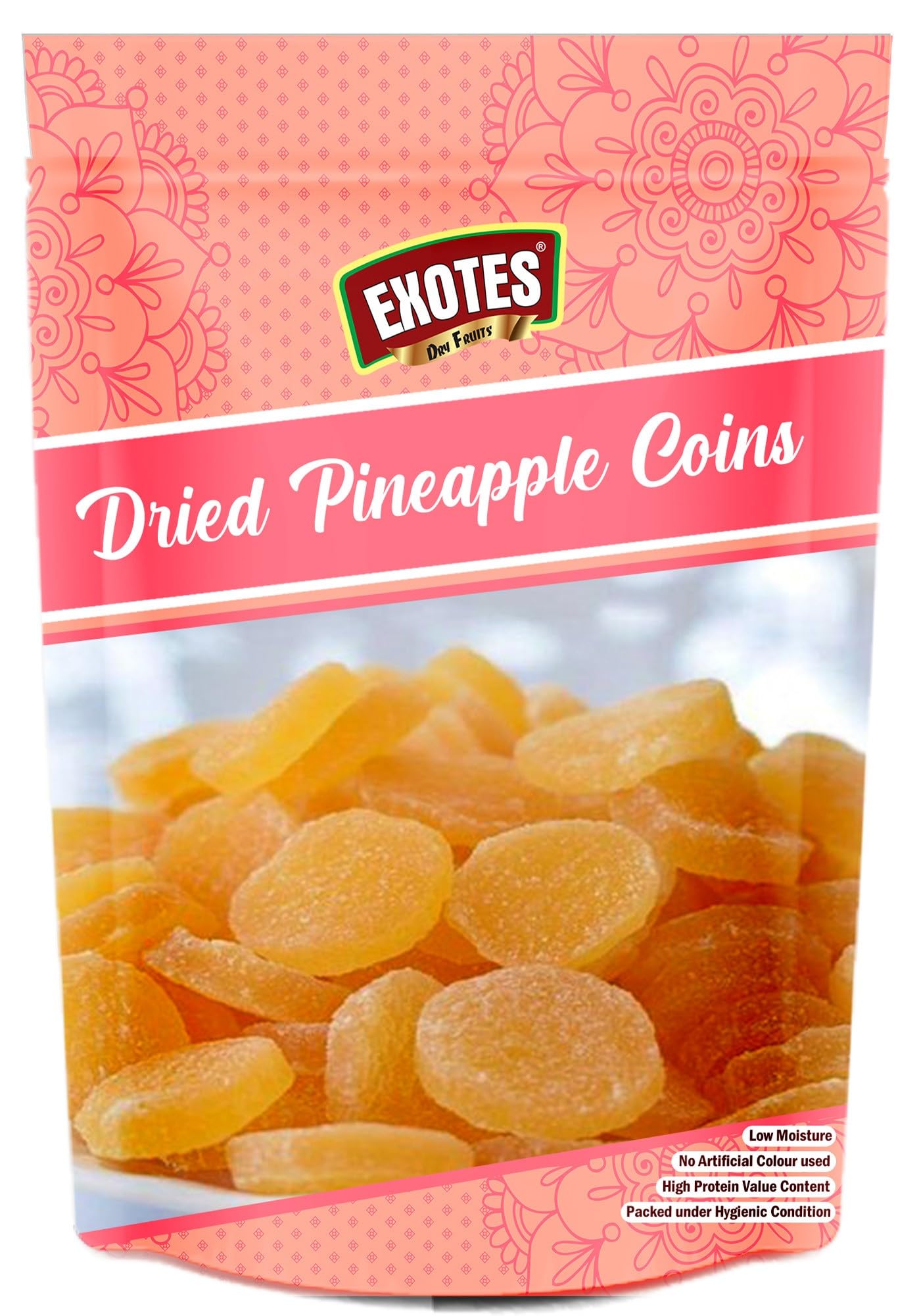 Exotes Dried Pineapple Coin, 250 g (B08P84PB32) Amazon Price History, Amazon Price Tracker