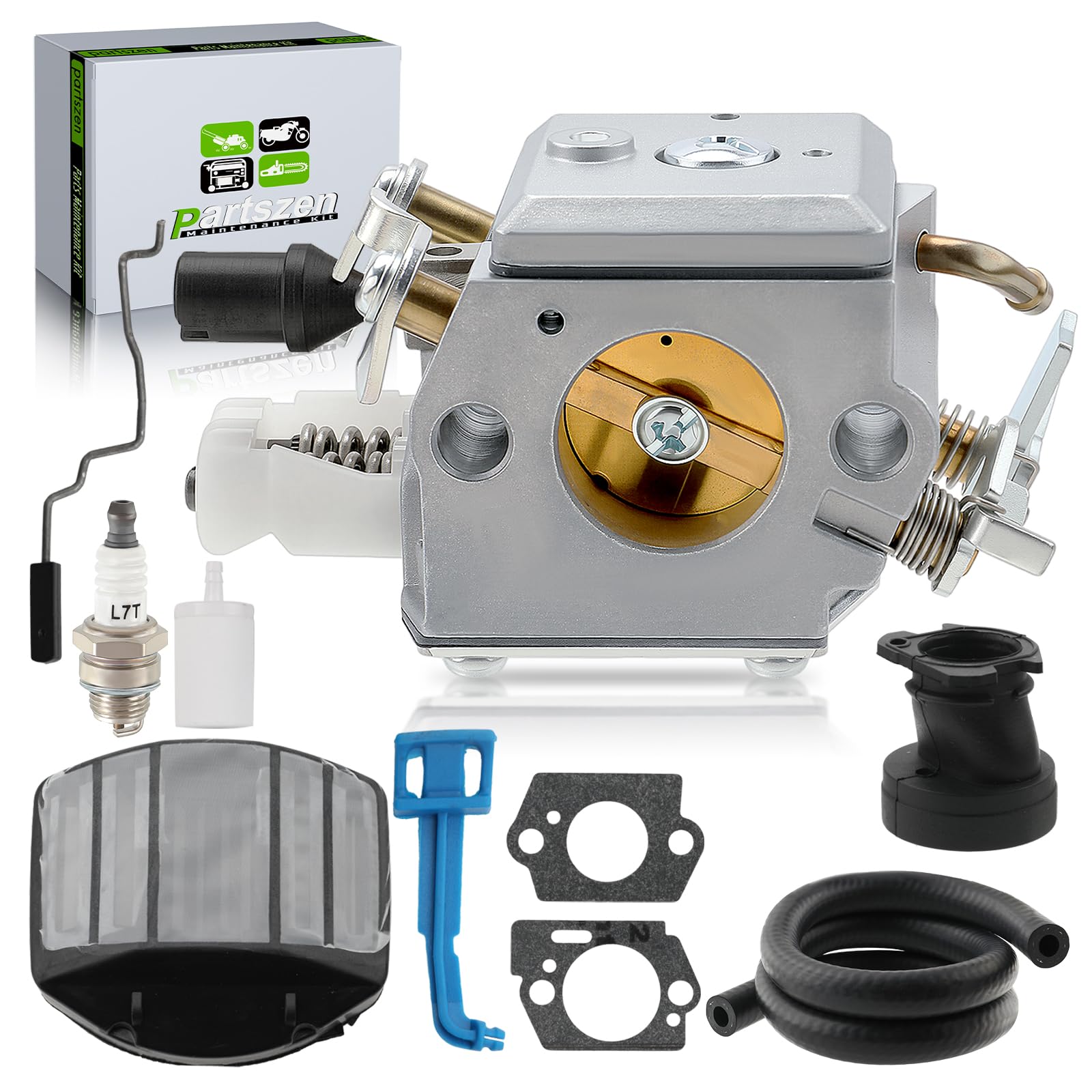 Amazon.com: partszen 505203001 Carburetor Kit for Husqvarna 359