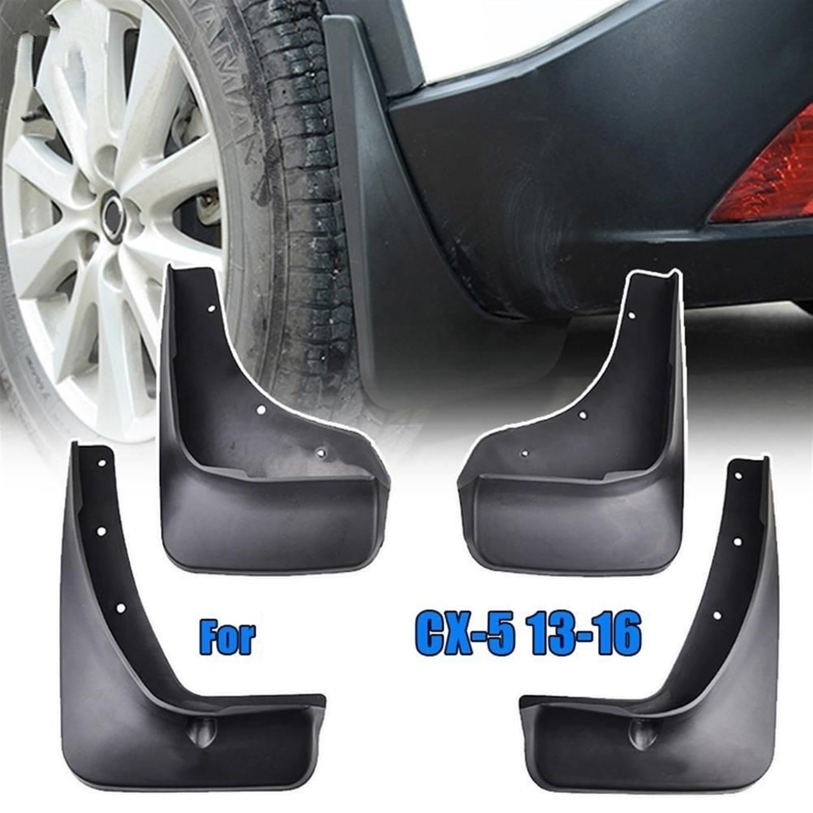 Paraspruzzi, for Mazda, CX 5 CX5 2012 2013 2014 2015 2016 Splash Mud Flap Flaps Guard Parafanghi Parafango Accessori Auto