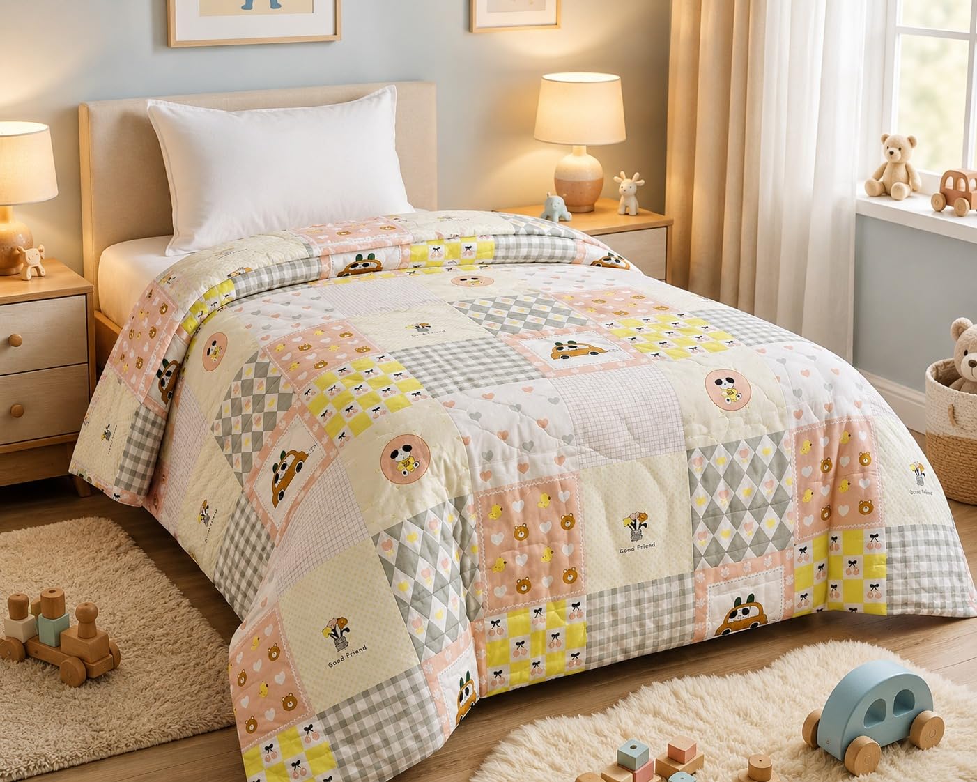 Kids Comforter Blanket - Super Soft & Reversible -2
