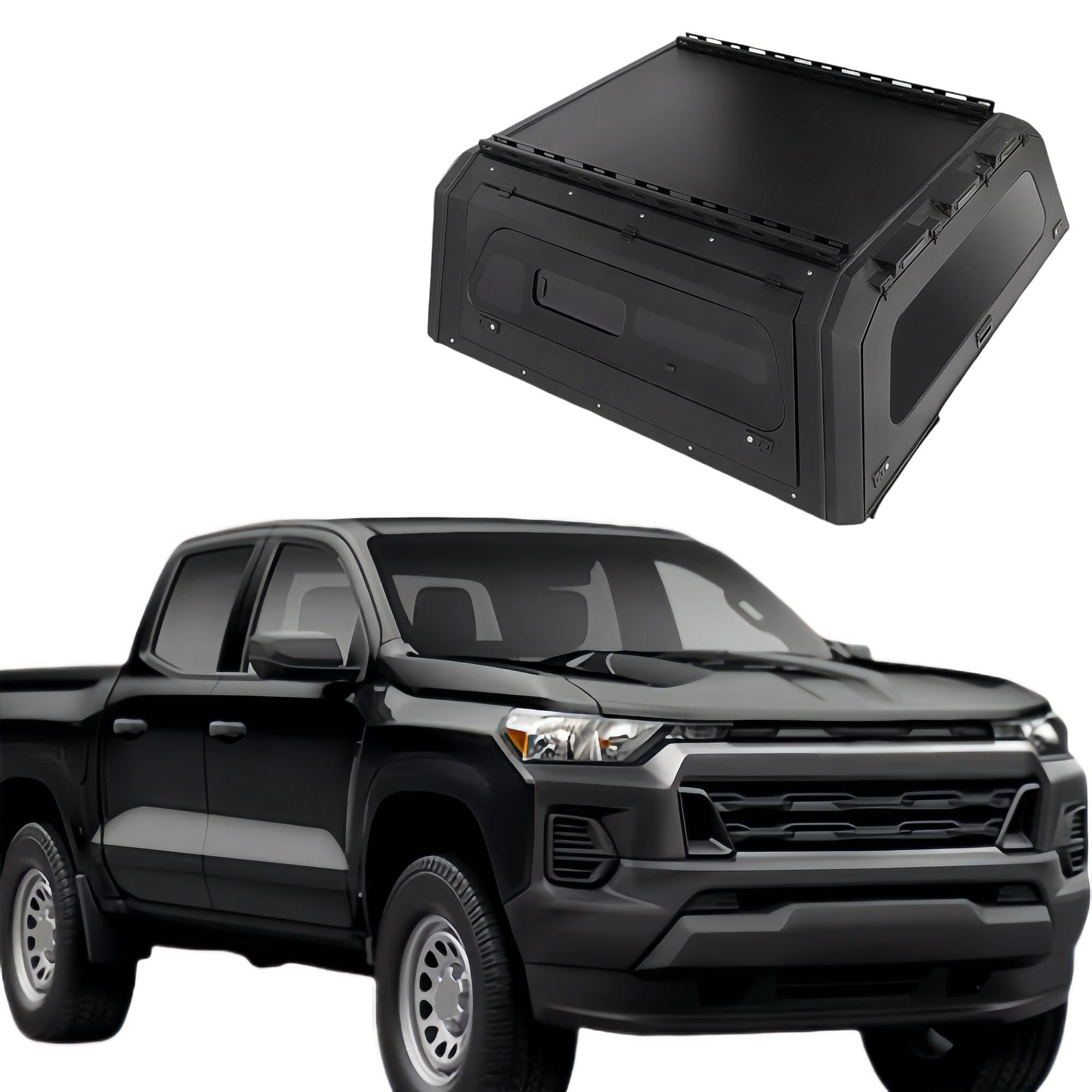 Durable Rainproof Custom Steel Canopy Hard Top Pickup Truck Special Canopy Compatible for Chevrolet Colorado 2024