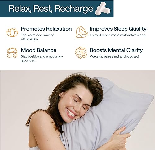 Miniatura 5 de 5 HTP 200mg - con vitamina B6 100 mg, Gotu Kola - Suplemento de bienestar para mujeres, hombres - 2X potencia de 5HTP 100mg, 4X de 5-HTP 50mg -