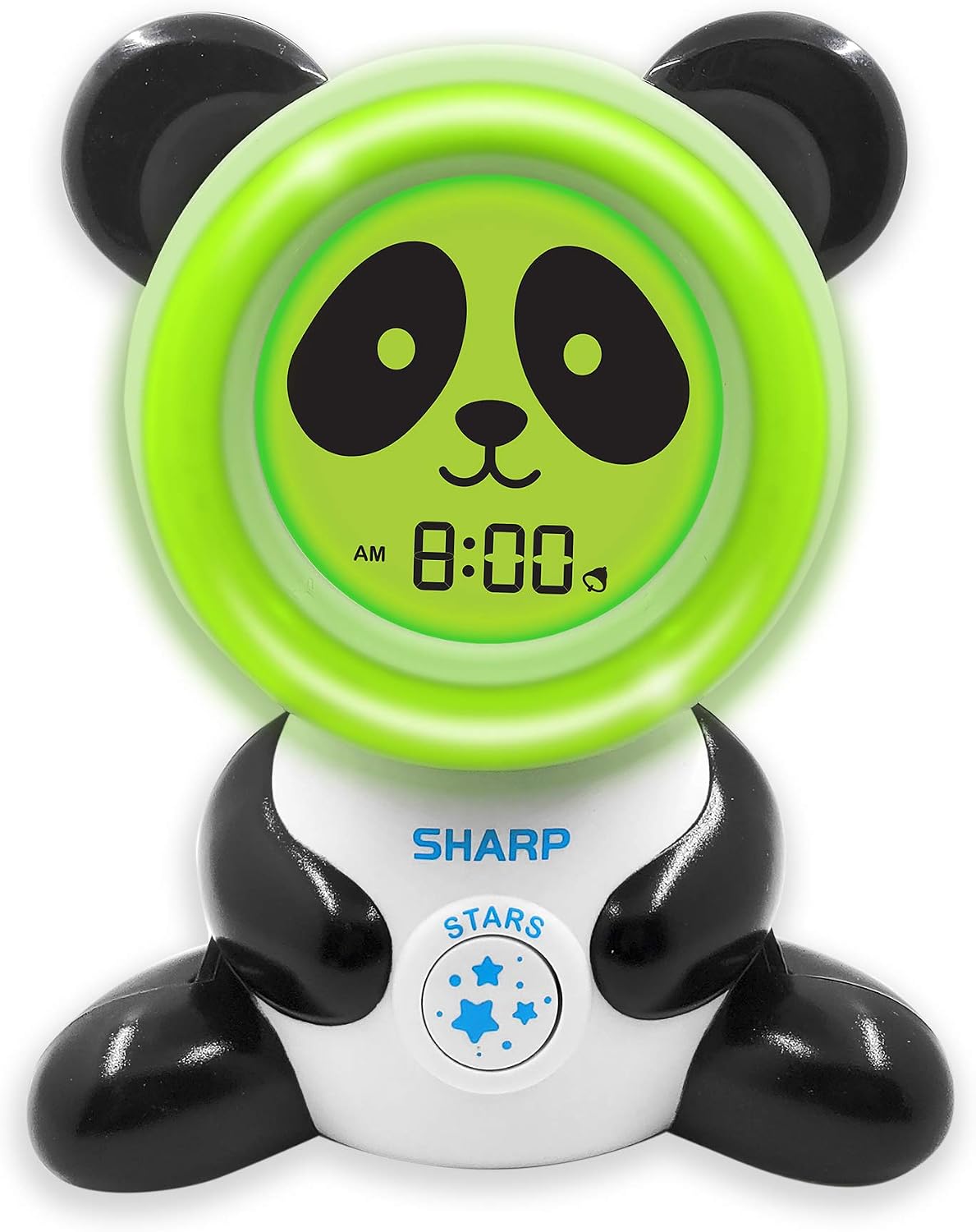 SHARP Ready to Wake Bear Sleep Trainer, Kid’s Alarm Clock for Ready to Rise, Galaxy Projection Nightlight and “Off-to-Bed” Feature – Simple to Set and Use!
