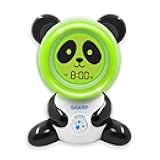 Ready to Wake Bear Sleep Trainer, Kid’s Alarm Clock Color Changing, Ready to Rise, Projection Nightlight and “Off-to-Bed” Feature – Simple to Set and Use!