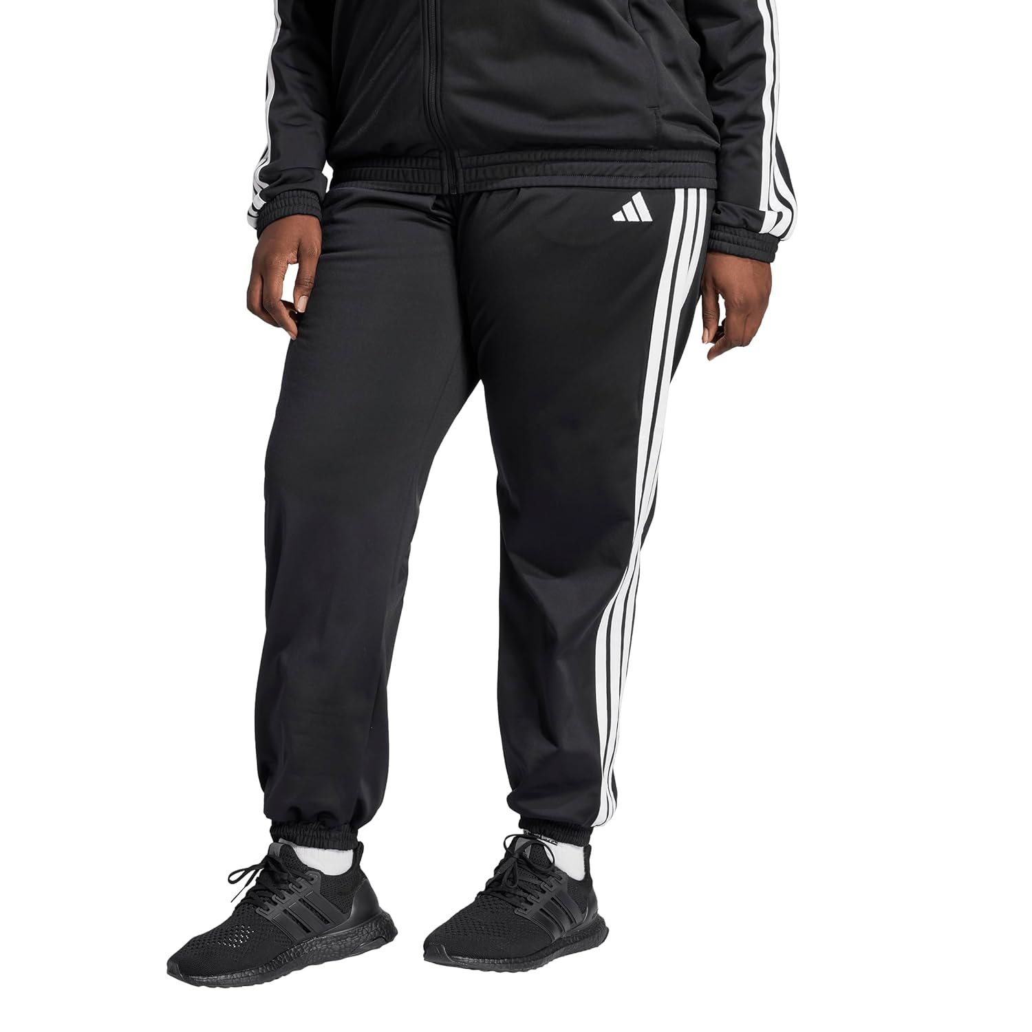 Adidas Womens Tricot 3-Stripes Track Pants