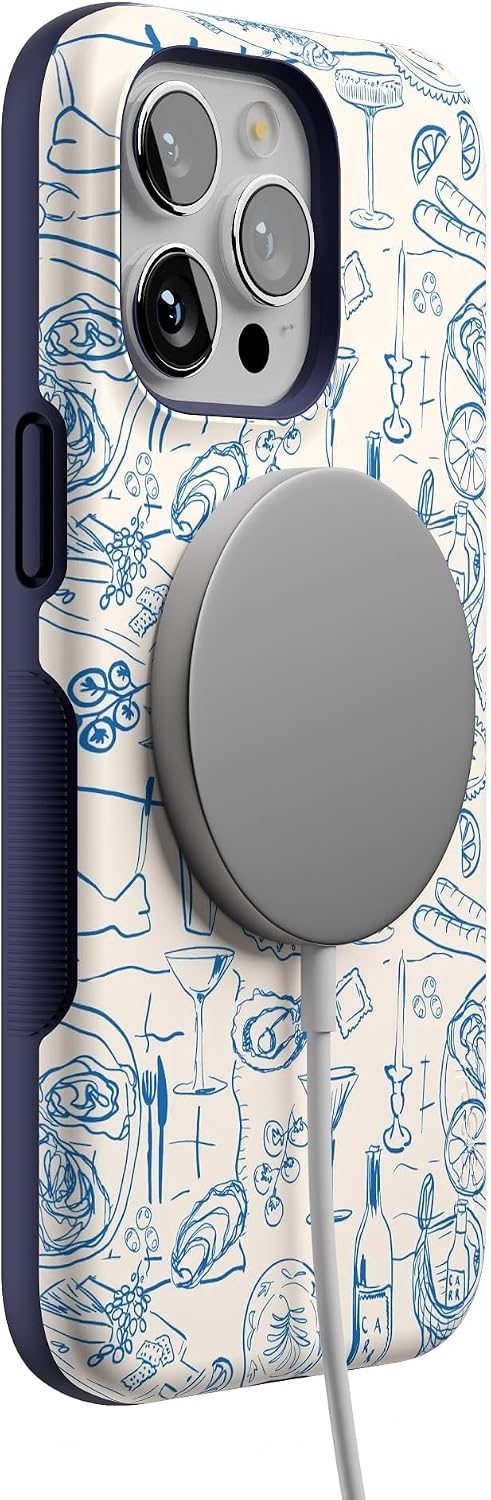 Casely iPhone 15 Pro Max Case | Amalfi Aperitivo | Dolce Vita | Bold Protective Design | Compatible with MagSafe