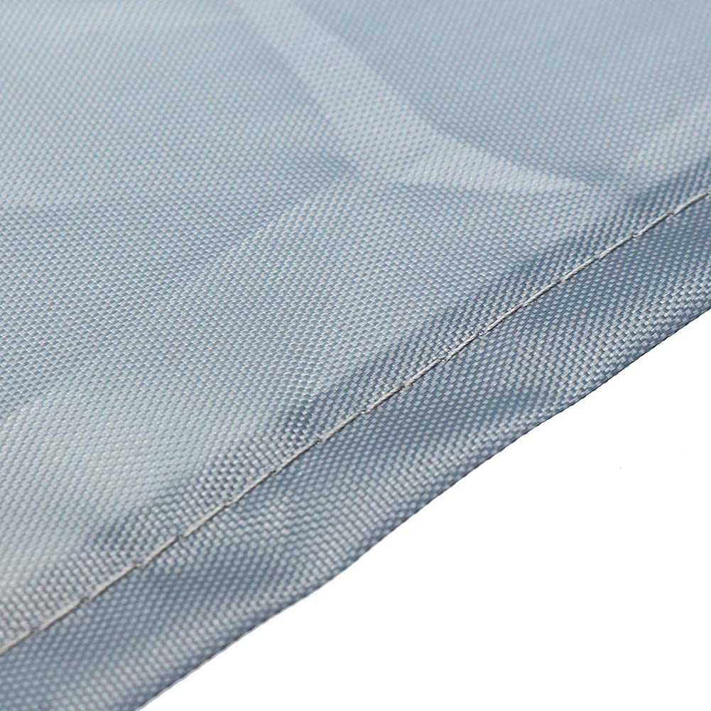 JQDZX Auvent de Jardin, Protection Sac de Rangement Contre Les UV -Anti-poussière- étanche Contre la Neige et la Pluie, pour Terrasse De Jardin Extérieur (4M,Gray)