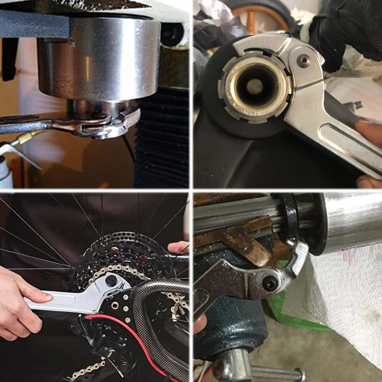 yqdnboiCVerstellbare-Hakenschlüssel,32–76 mm,CFörmigerSchraubenschlüssel, EinstellbarerSchlüsselkopf,C-Schraubenschlüssel,HakenschlüsselVerstellbar,CSchraubenschlüssel,verstellbareÖffnung