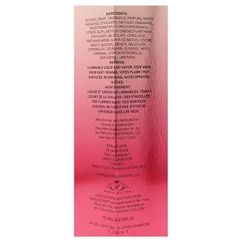 Paris Hilton Ruby Rush Eau de Parfum Perfume for Women, 3.4 Fl Oz