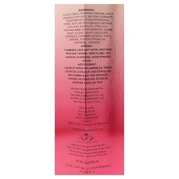 Paris Hilton Ruby Rush Eau de Parfum Perfume for Women, 3.4 Fl Oz