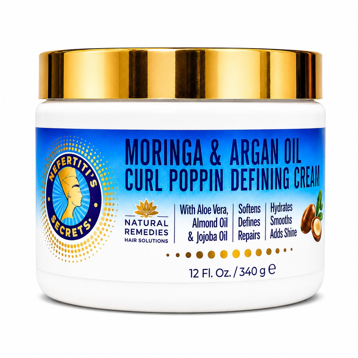 Amazon.com : Nefertiti's Secrets Moringa Oil Curl Defining Cream