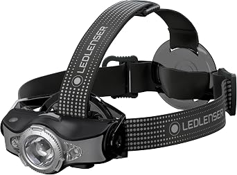 Ledlenser MH11 Headlamp Flashlight, LED Headlamp, 320m Beam, Helmet Light