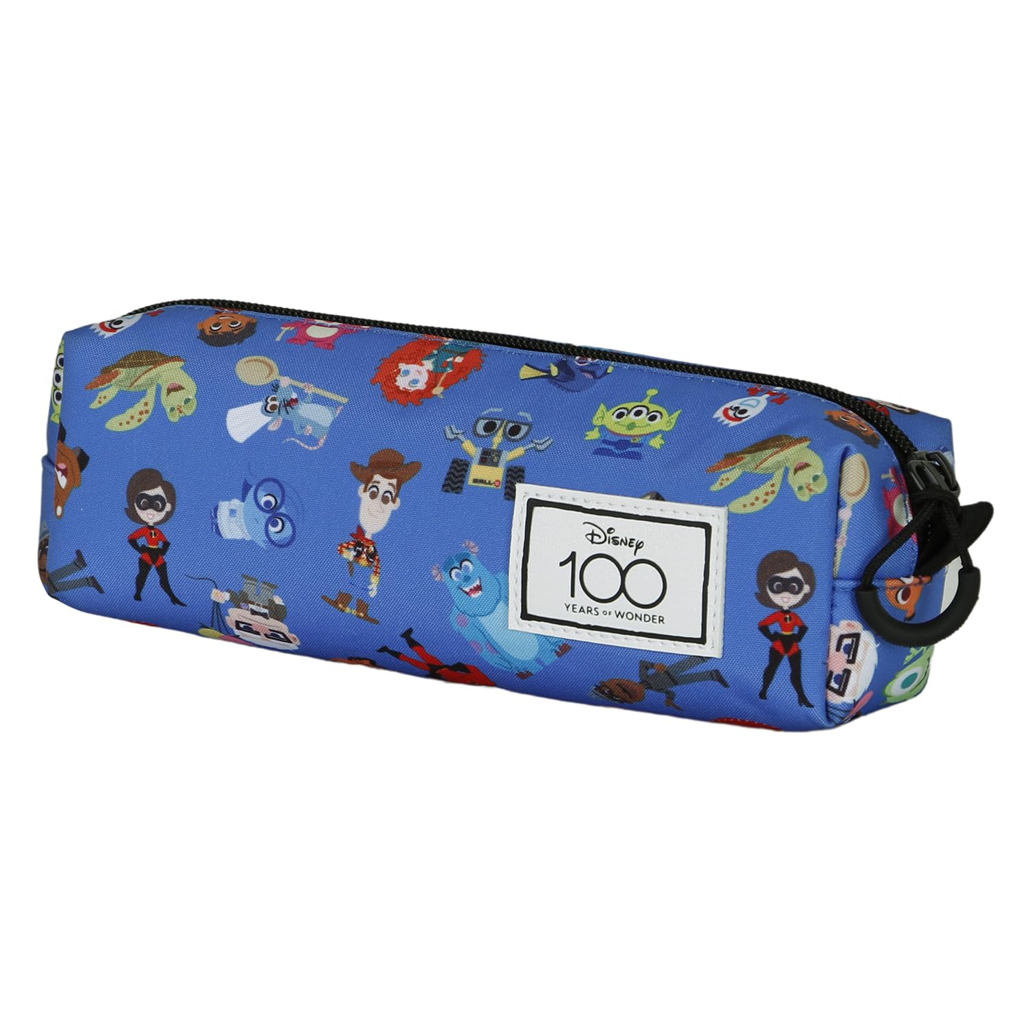 Disney 100 Family-2.0 Fan Square Pencil Case, Blue