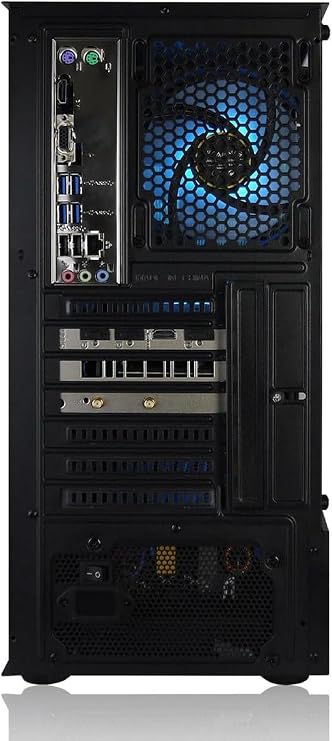 Max Gaming PC with I5 11400F CPU, GeForce RTX 5060 GPU, 16GB RAM, 1TB M.2 NVMe SSD, Windows 11 Home Black