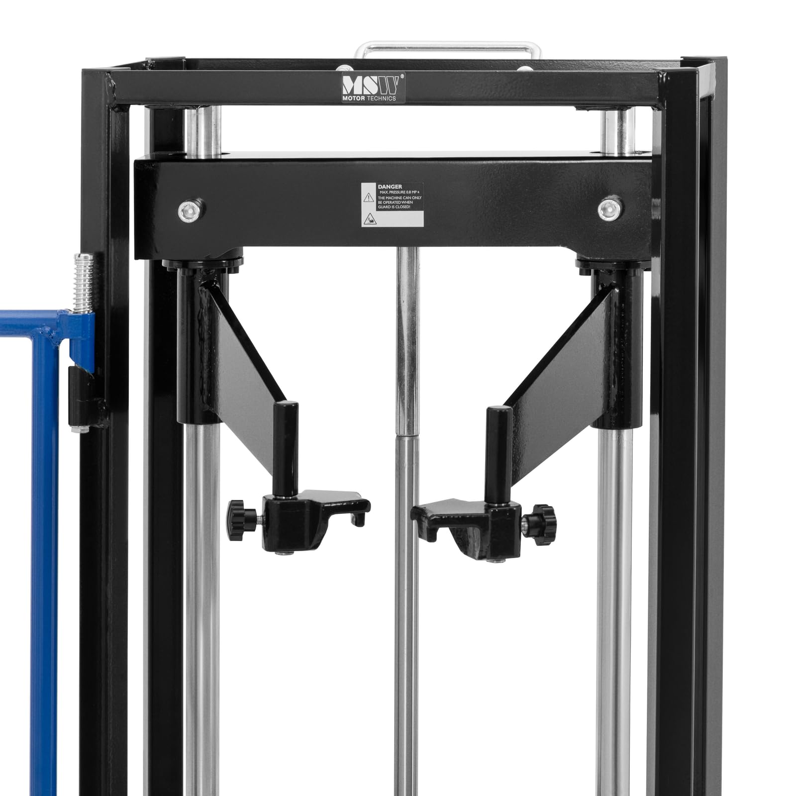 MSW Compresor de resortes - neumático - 1 t - 8 bar Tensor para muelles de automóvil