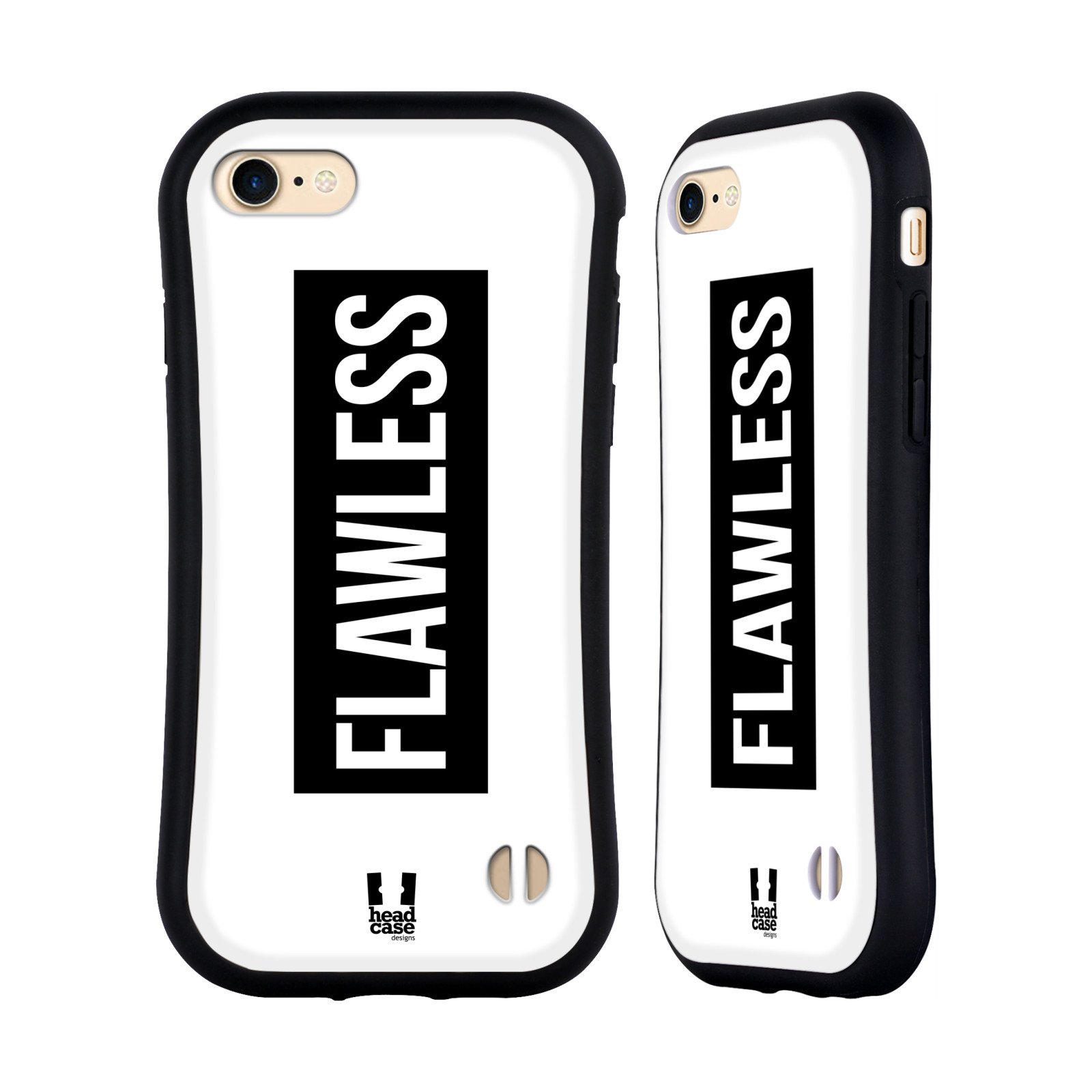 Head Case Designs Flawless Minimalism Hybrid Case Compatible with Apple iPhone 7/8 / SE 2020 & 2022