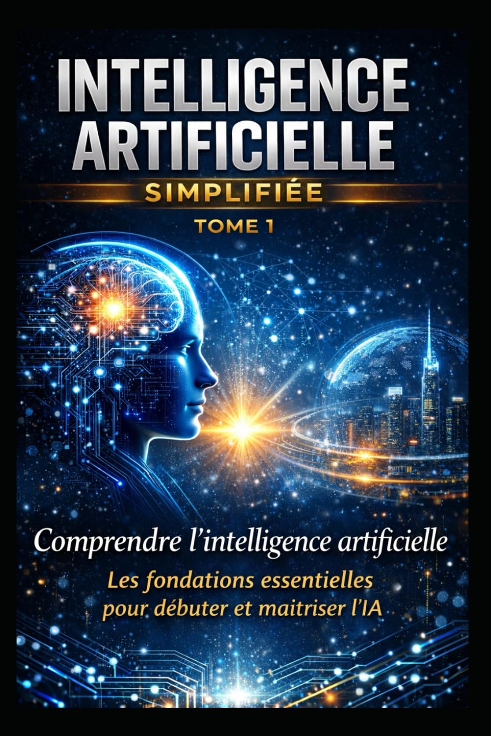 INTELLIGENCE ARTIFICIELLE SIMPLIFIÉE TOME 1: Les fondations essentielles pour débuter et maîtriser l’IA : Le guide complet du débutant pour comprendre, maîtriser et utiliser l’IA