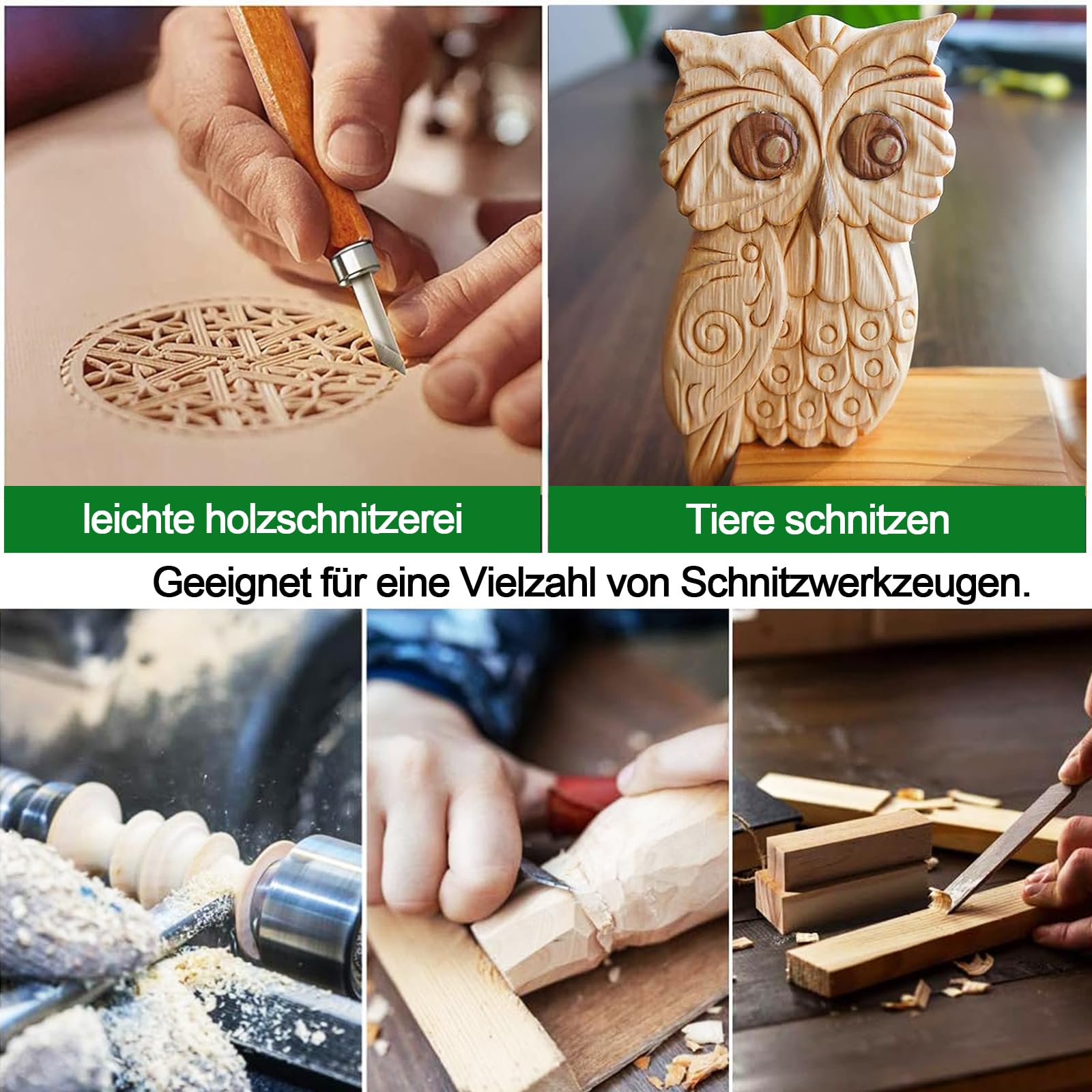 Lot De 28 Blocs De Sculpture Sur Bois – Tilleul, 20 Petits + 8 Moyens, Séchés Au Four