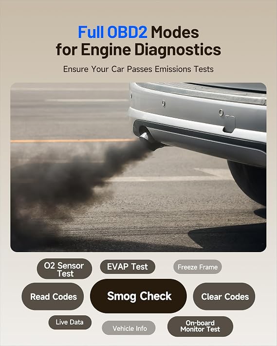 TOPDON AD500 Obd2 Scanner, 4 System,6 Reset, LifetimeFree Update Scan Tool