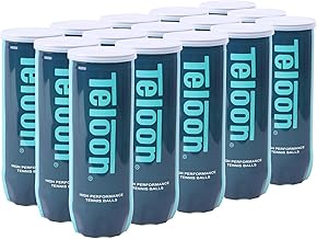 Teloon Championship Tennis Balls - Extra Duty - Regular Duty Felt Pressurized Tennis Balls