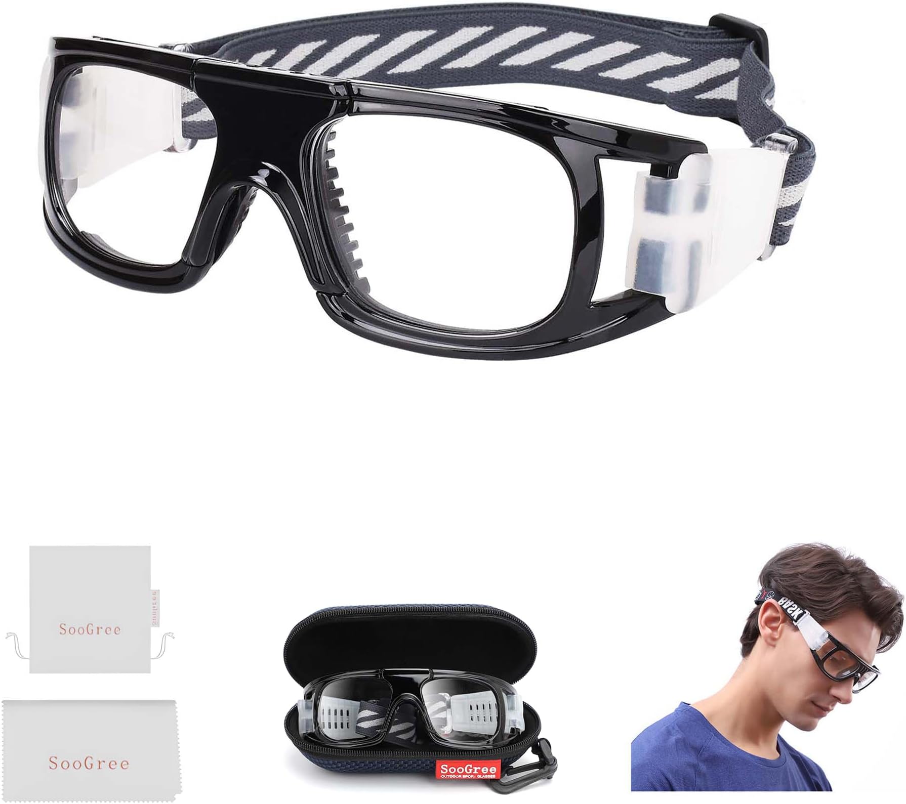 Sports Glasses - Racquetball Goggles Basketball Football Eye Protective