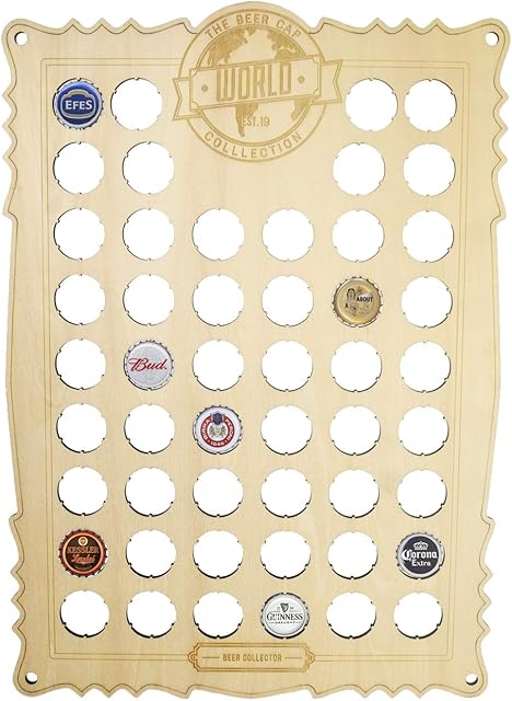 Beer Cap Collecting Board