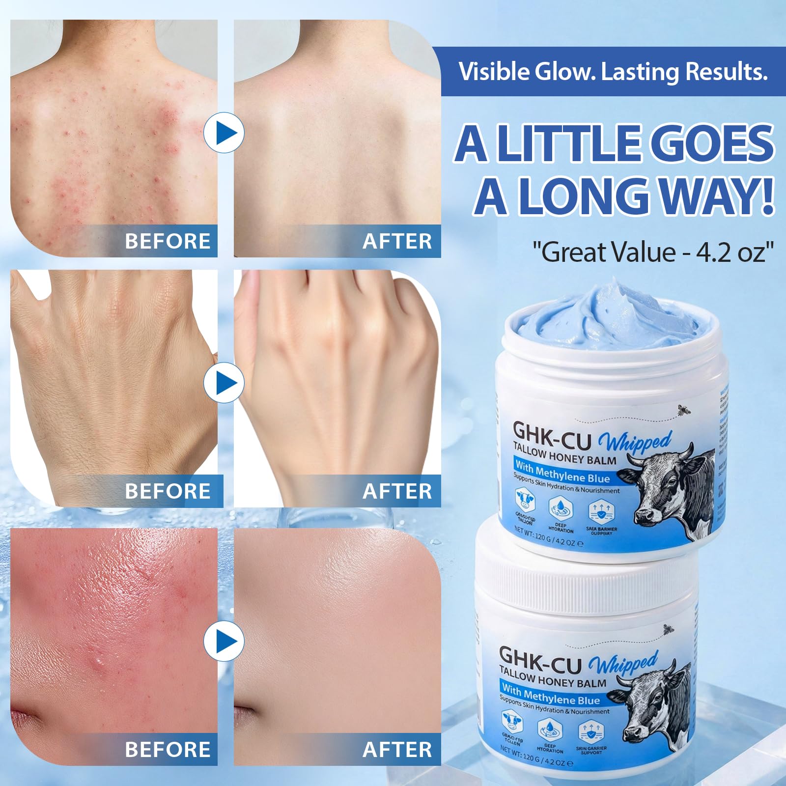 ghk-cu cream before and after Copper Peptides Cream, 4.2 oz for Firming, Fine Lines & Elasticity skin care routine
