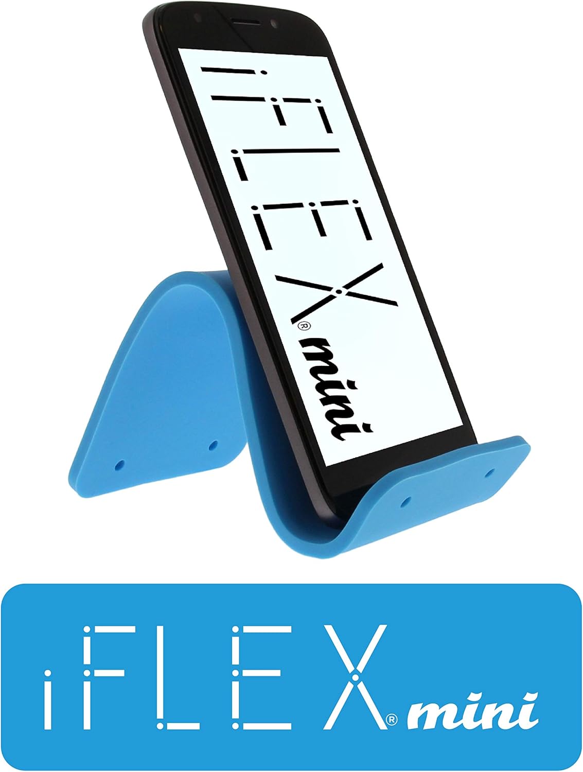 iFLEX Mini Flexible Phone Holder for Travel, Work and Home
