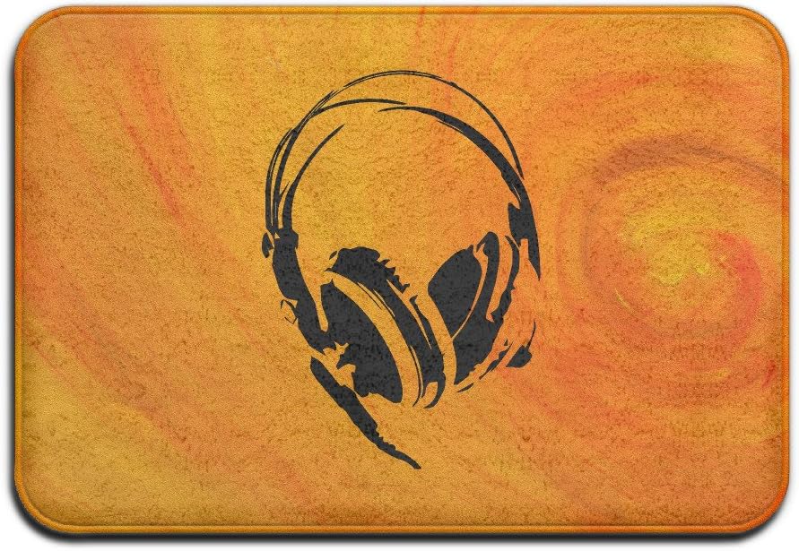 Impact Headphones Personalized Door Mats