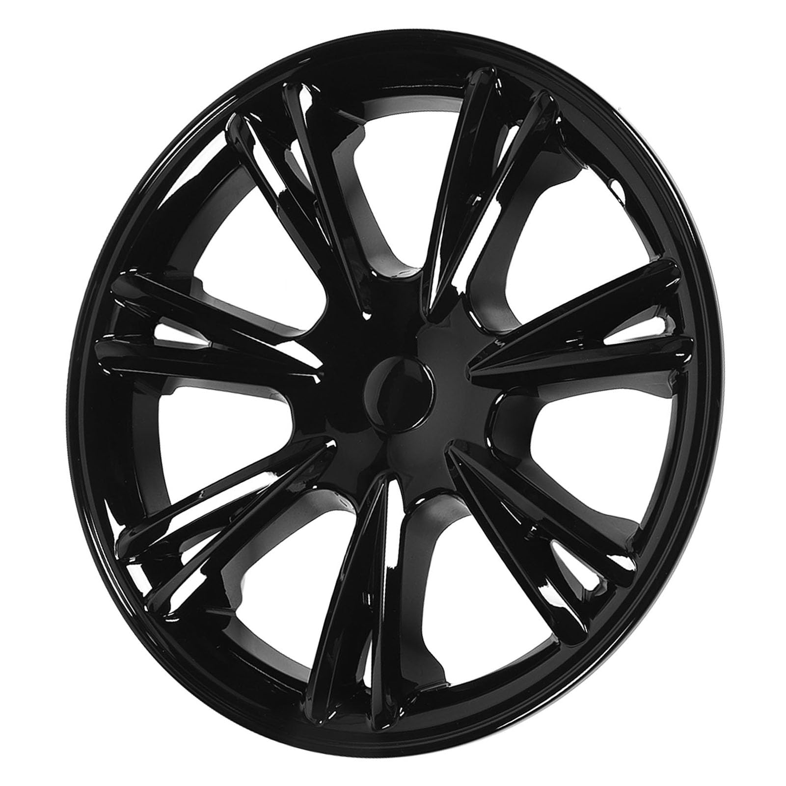4 Stuks Model Y Wieldop, 19 Inch Wieldop, Matzwarte Stijlvolle Hoes, Vervangende Wieldoppen Exterieuraccessoires Prestatie-upgrade voor Model Y 2020 Tot 2023