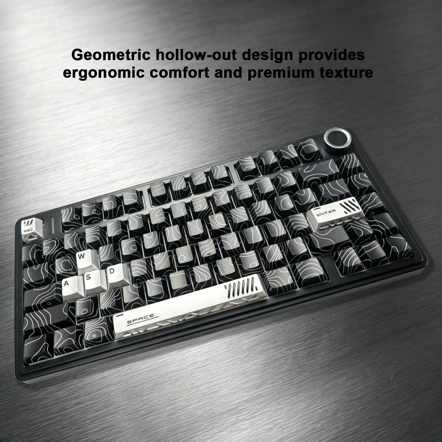 Metal Keycaps Set of 7 for Mechanical Keyboard