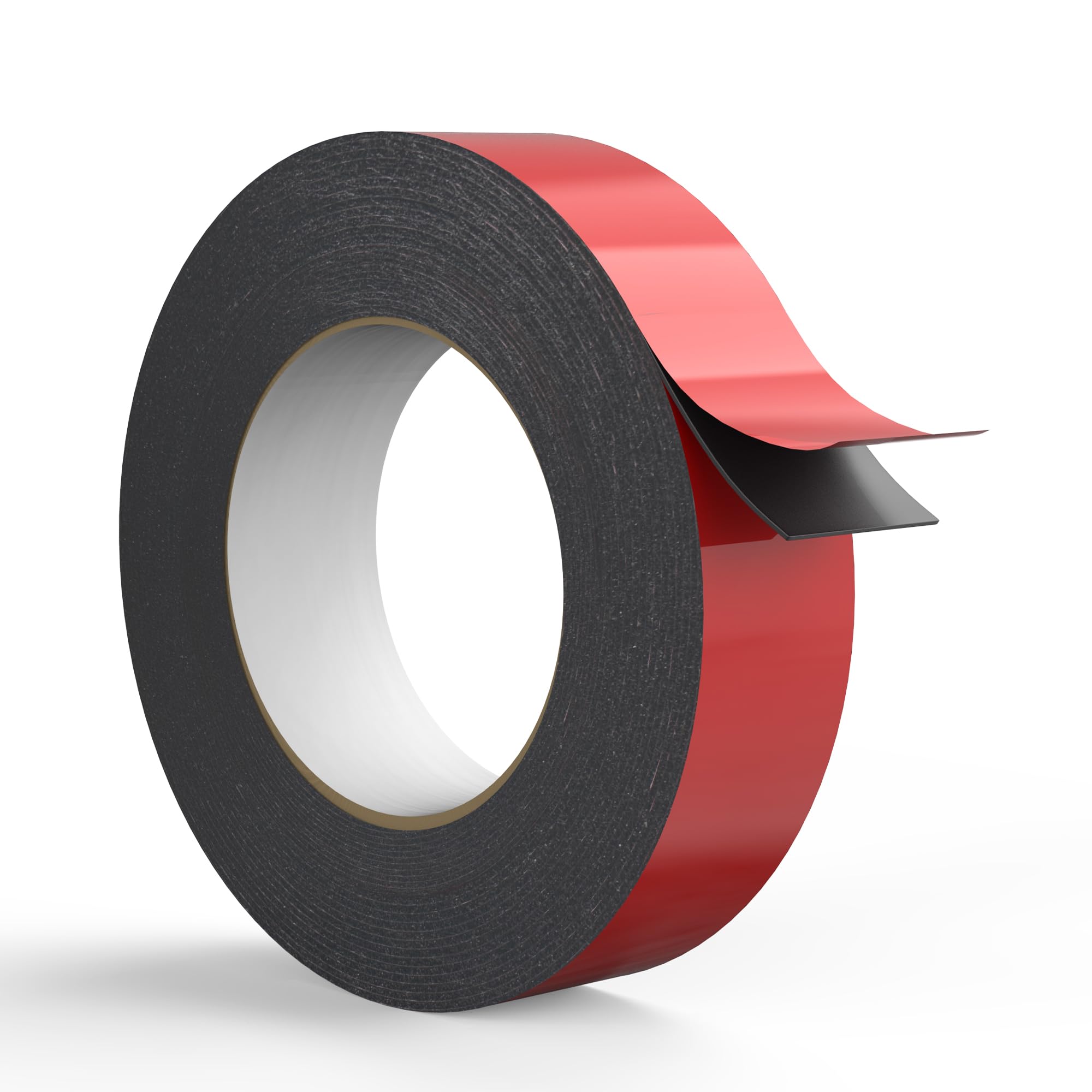 SWRT Double Sided Tape, 16.5 FT x 1 in x 0.04 in Thick Heavy Duty Mounting Foam Tape, Waterproof Adhesive Tape for Car, LED Strip Light, Home Office