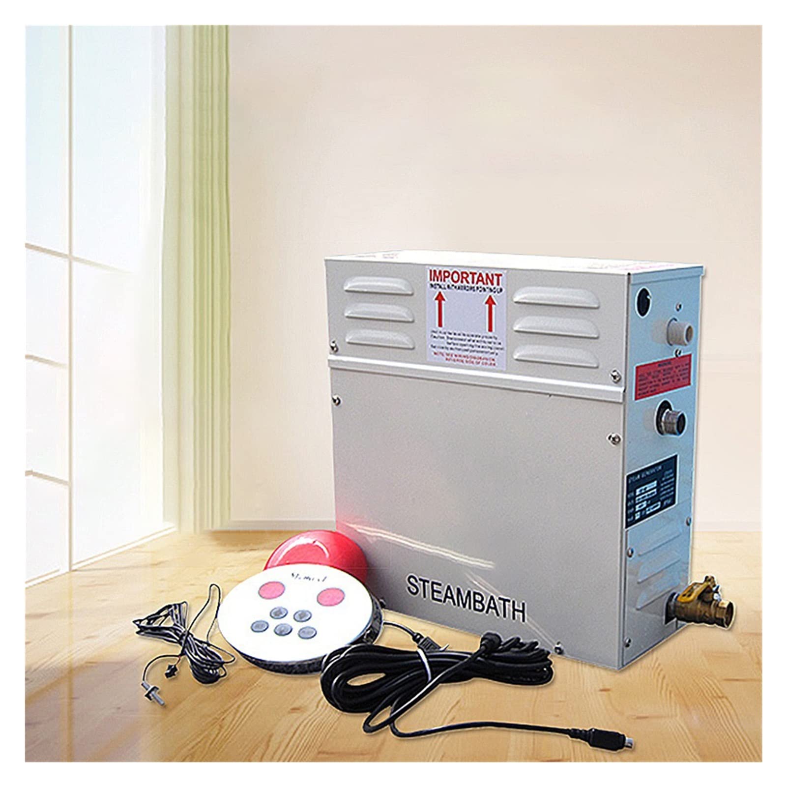 Sauna Portátil, Generador de vapor sauna portátil baños Pérdida peso Relajas Sala spa Cansada Baño ST-60(6KW)