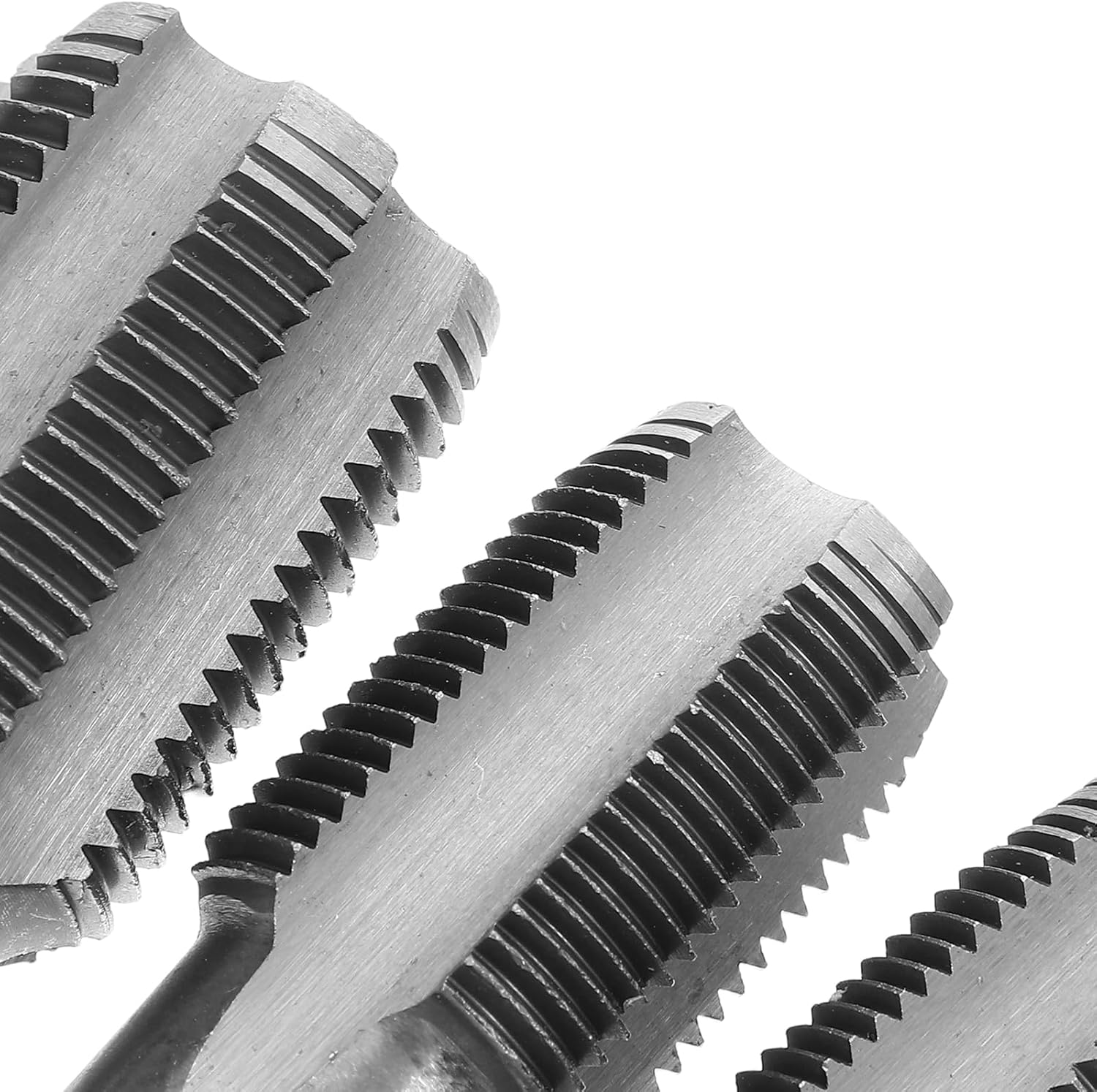 Lurrose 1 Set Precision NPT Pipe Tap: Threading Tool Kit for Accurate Taper Threads 1/8" 1/4" 3/8" 1/2" 3/4" 1" for Pipe Thread Repair and Plumbing Projects