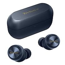 Technics EAH-AZ100E-A Auricolari Wireless con Cancellazione del Rumore, Bluetooth Multipoint, Voice Focus AI, Comode Cuffie In-Ear, Blu Notte