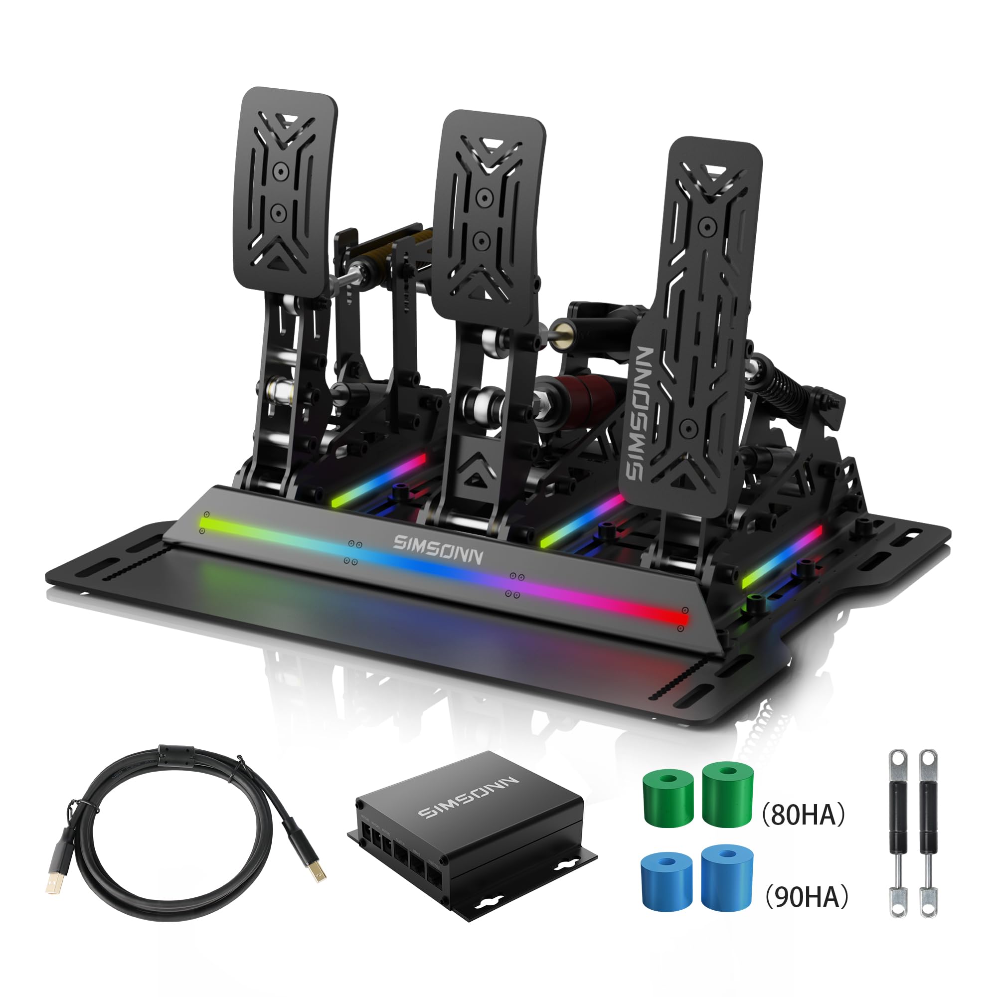 SIMSONN New PRO X Pedals Sim Racing Pedals PC Racing Simulator