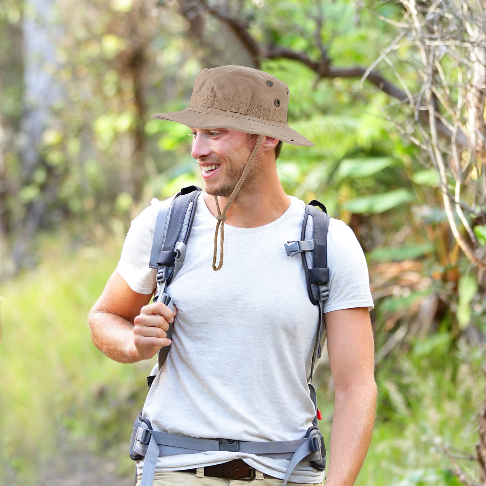 Snapklik.com : Military Boonie Hat Tactical Adjustable Boonie Hats For ...