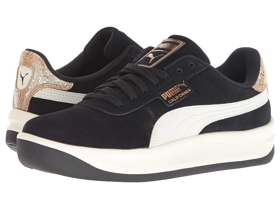 

PUMA California Metallic (Puma Black/Puma White/Metallic Bronze) Women's Shoes