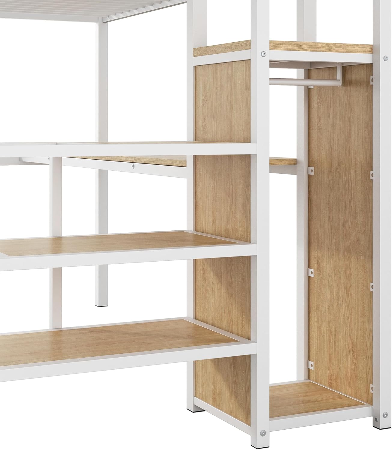 Close-up of Bellemave Loft Bed Wardrobe