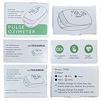 Vista 8 de Rechargeable Pulse Oximeter with Accurate Fast Oximetry SpO2 Reading for Outdoor Sports & Home Use (Pink)