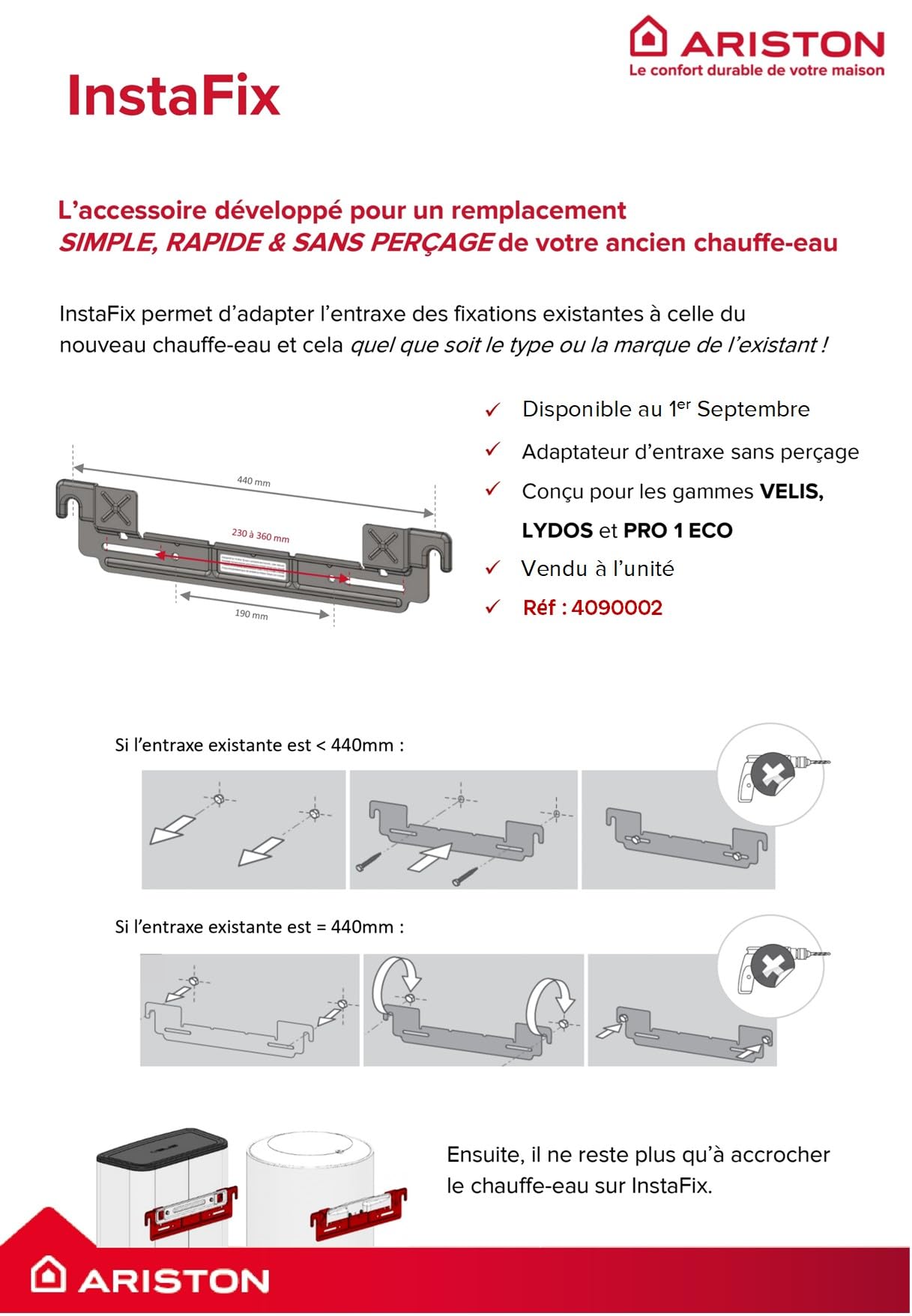 Supporto A U Per Riscaldatore D'Aria In Metallo - Base Di Montaggio Stabile Per Riscaldatori Da Esterno, Antiruggine E Facile Da Installare - 2