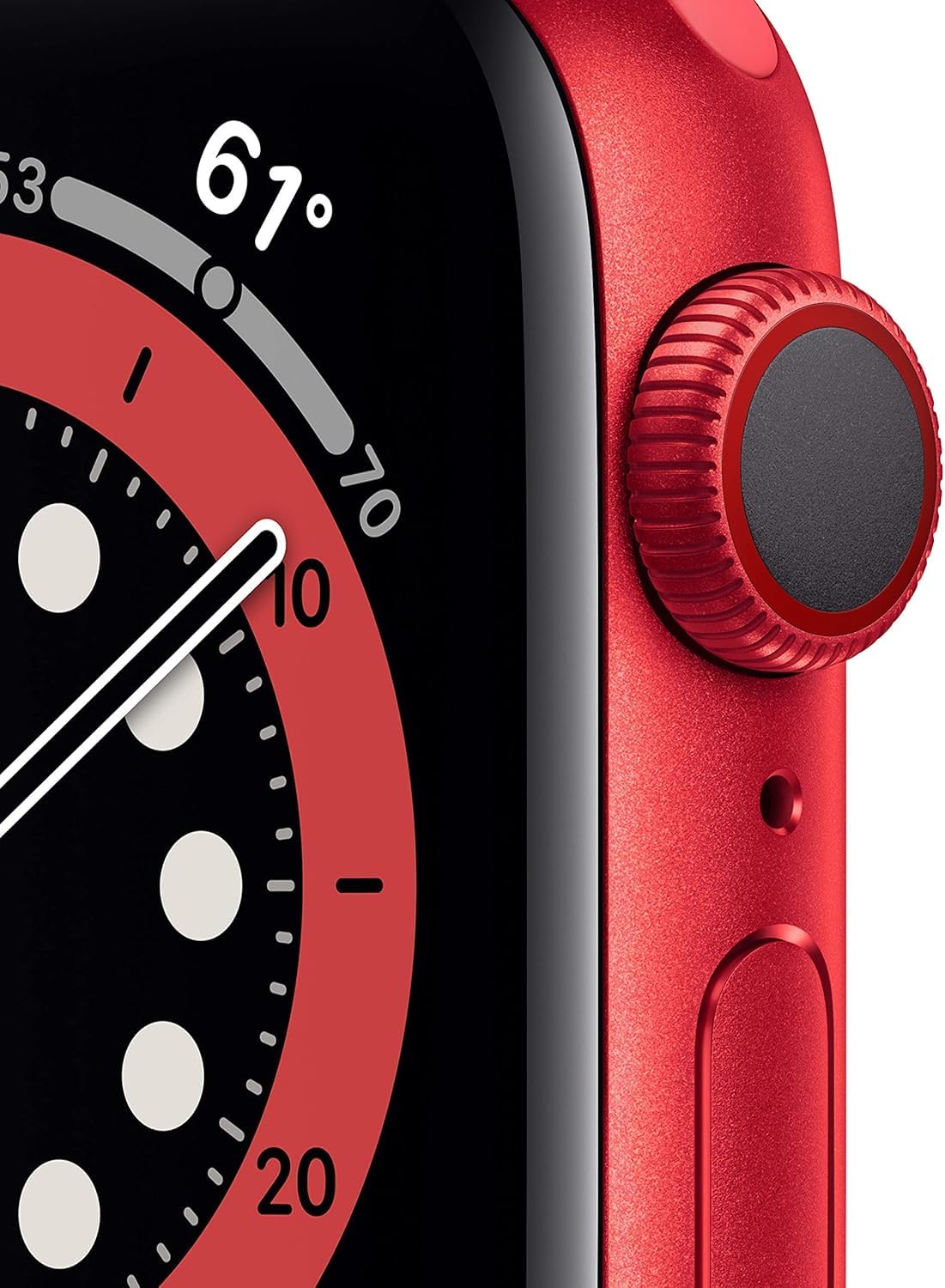 Amazon.com: Apple Watch Series 6 (GPS, 44mm) - Red Aluminum Case